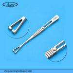 Pennington Tweezers slotted with Easy Lock