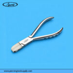Nose Ring Pliers With Hard Nylon Plastic Jaws